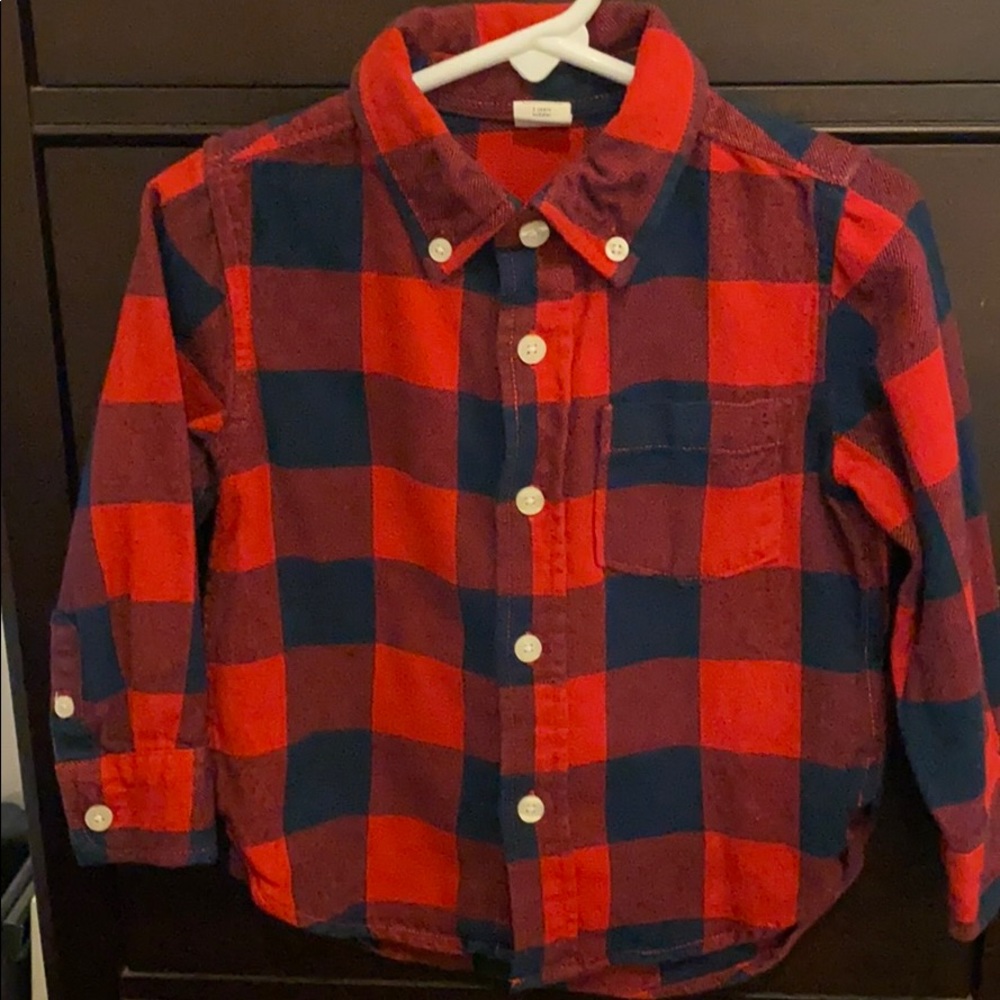 Toddler plaid shirt Jacket